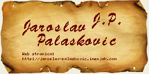 Jaroslav Palasković vizit kartica